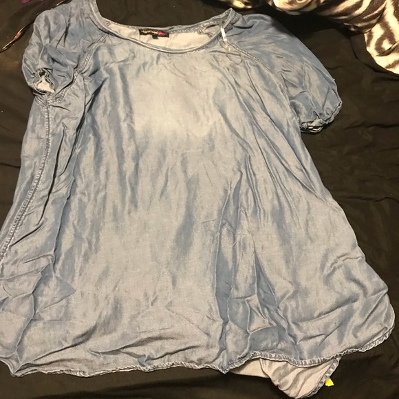 Tops - Jean fabric shirt